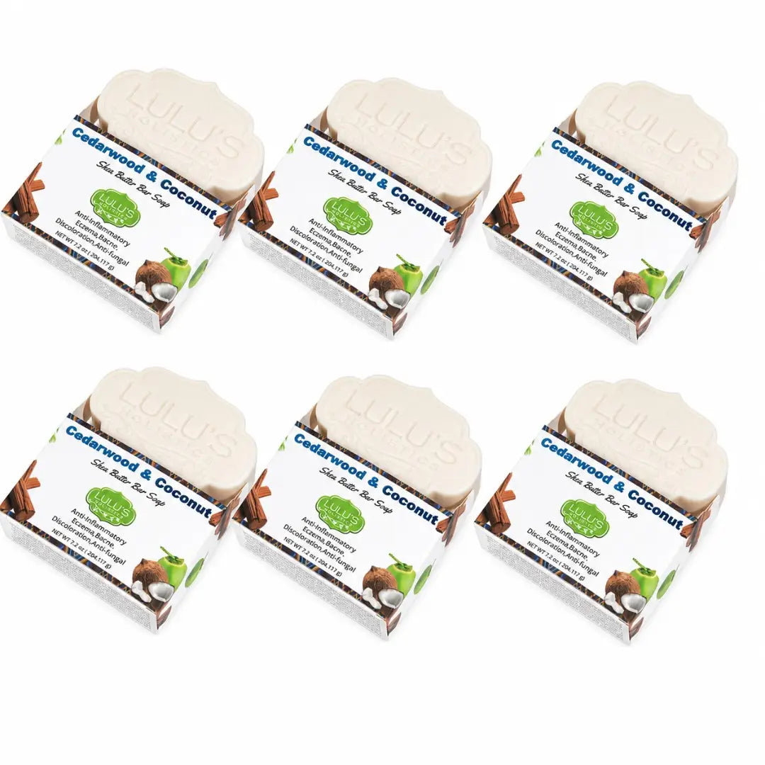 Cedarwood Coconut Shea Butter Bar Soap – Balancing Cleanse